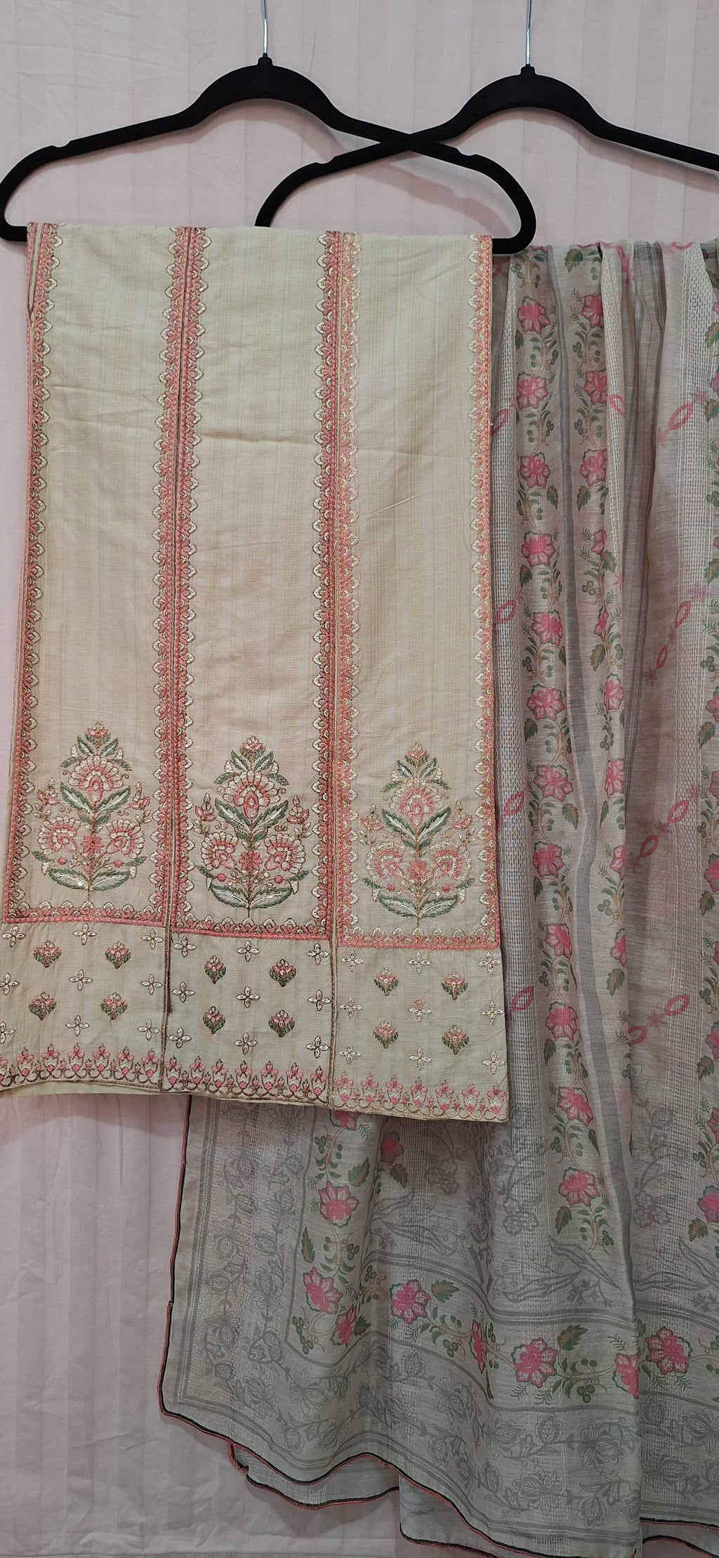 Embroidered shirt & plazo