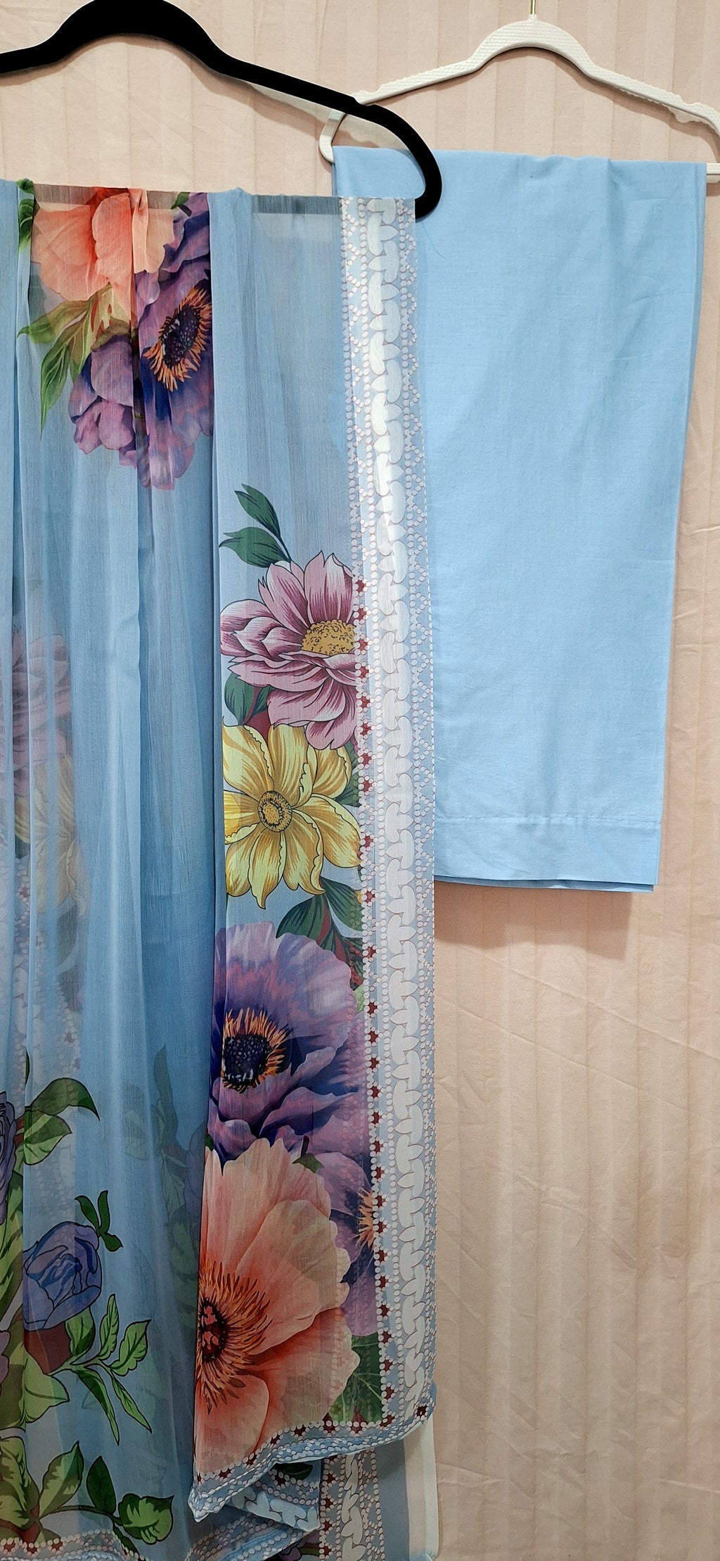 SkyBlue Orgenza sleeves