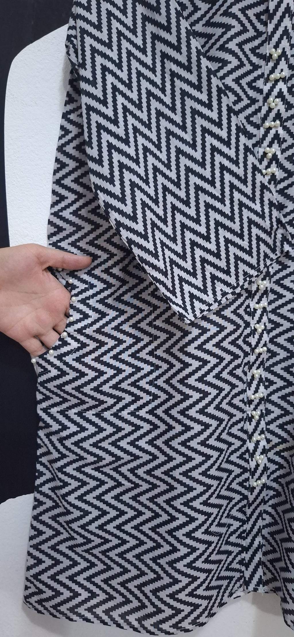 Zigzag pocket