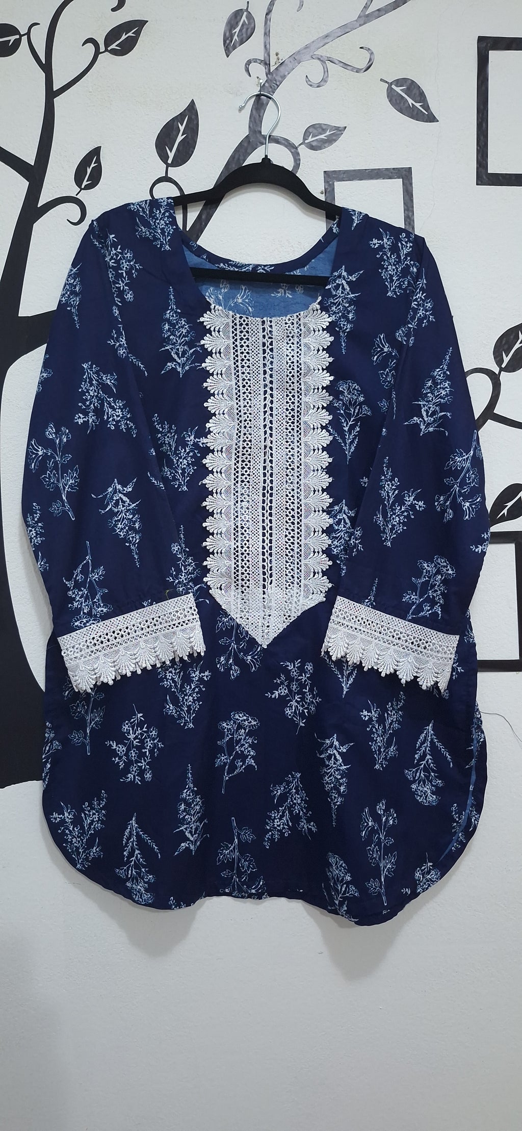 Royal Blue Farshi