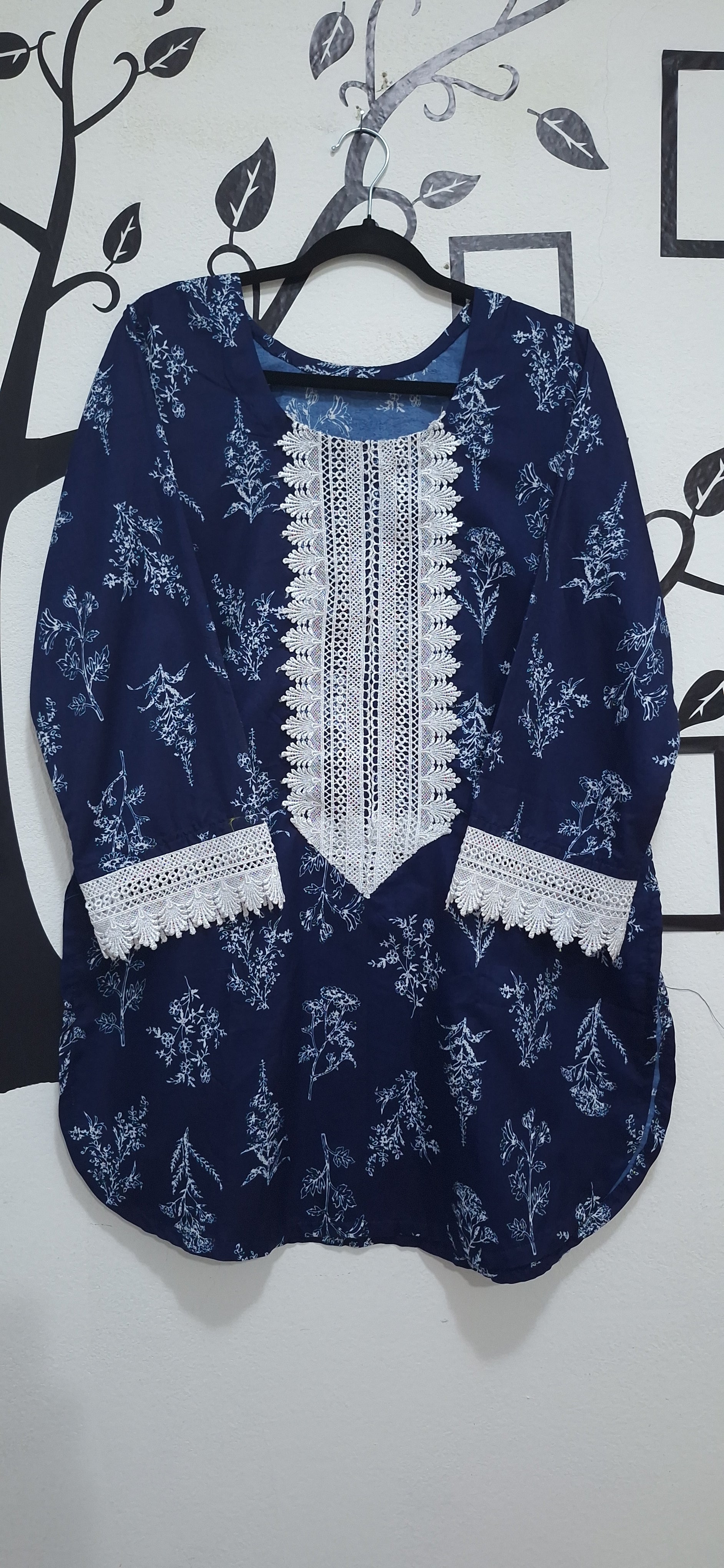 Royal Blue Farshi