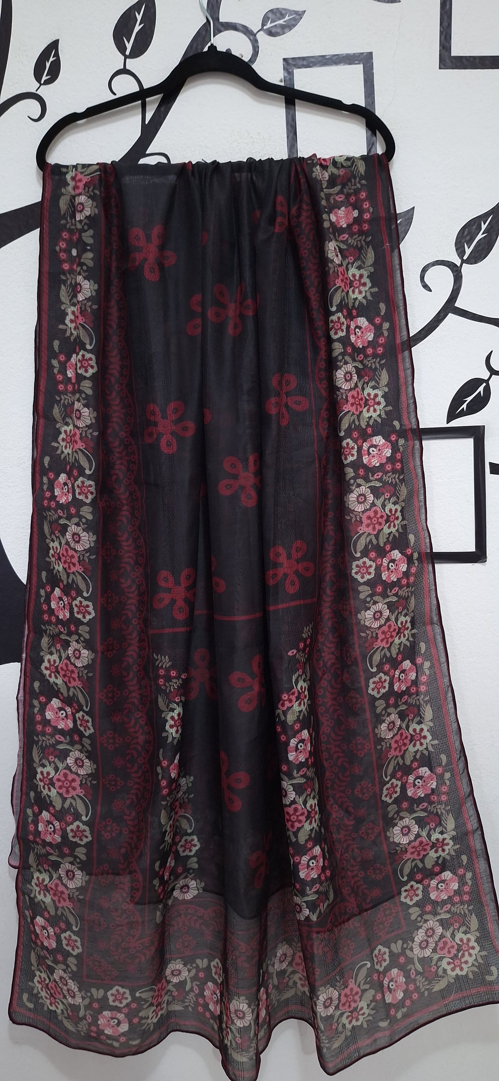 Multi Black embroidered